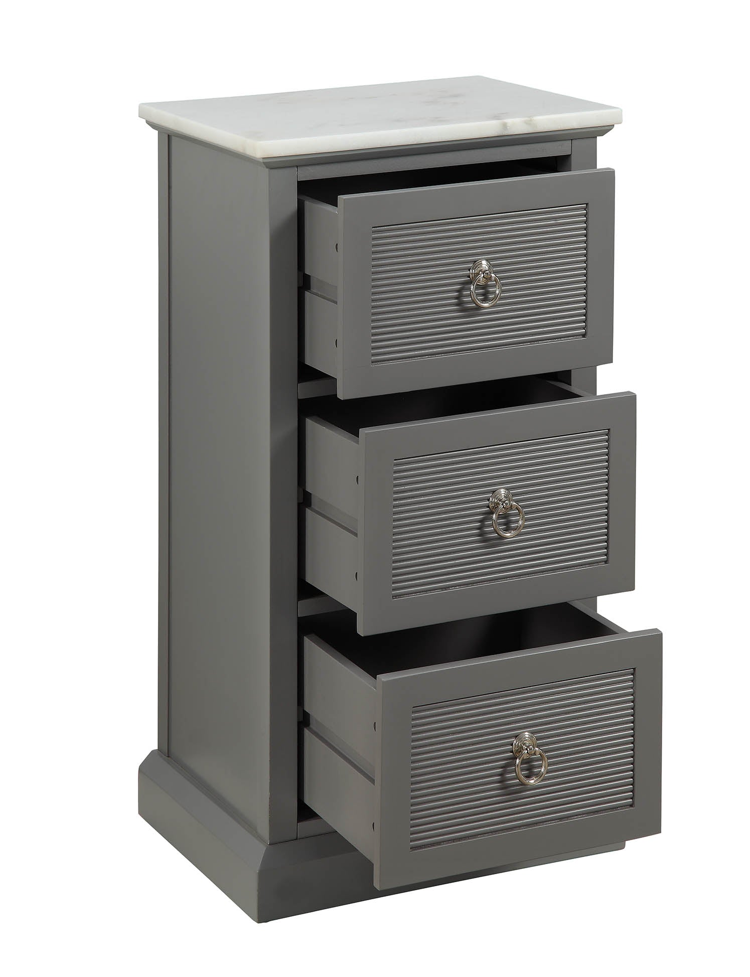 Grey Mdf Cabinet By Homeroots | Cabinets | Modishstore - 5