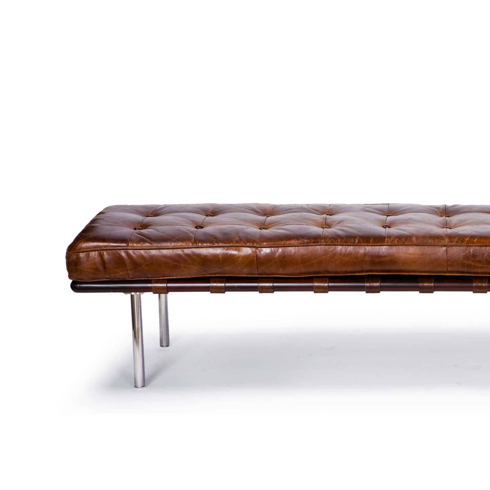 Tufted Gallery Bench Cappuccino By Regina Andrew | Benches | Modishstore - 10