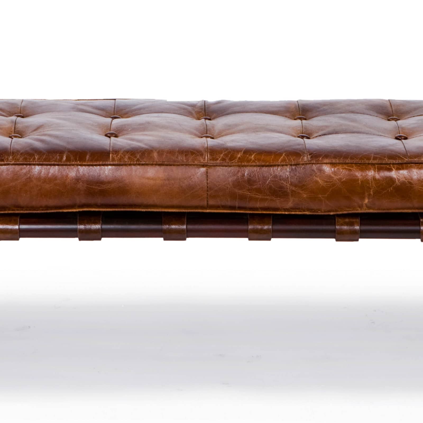 Tufted Gallery Bench Cappuccino By Regina Andrew | Benches | Modishstore - 8