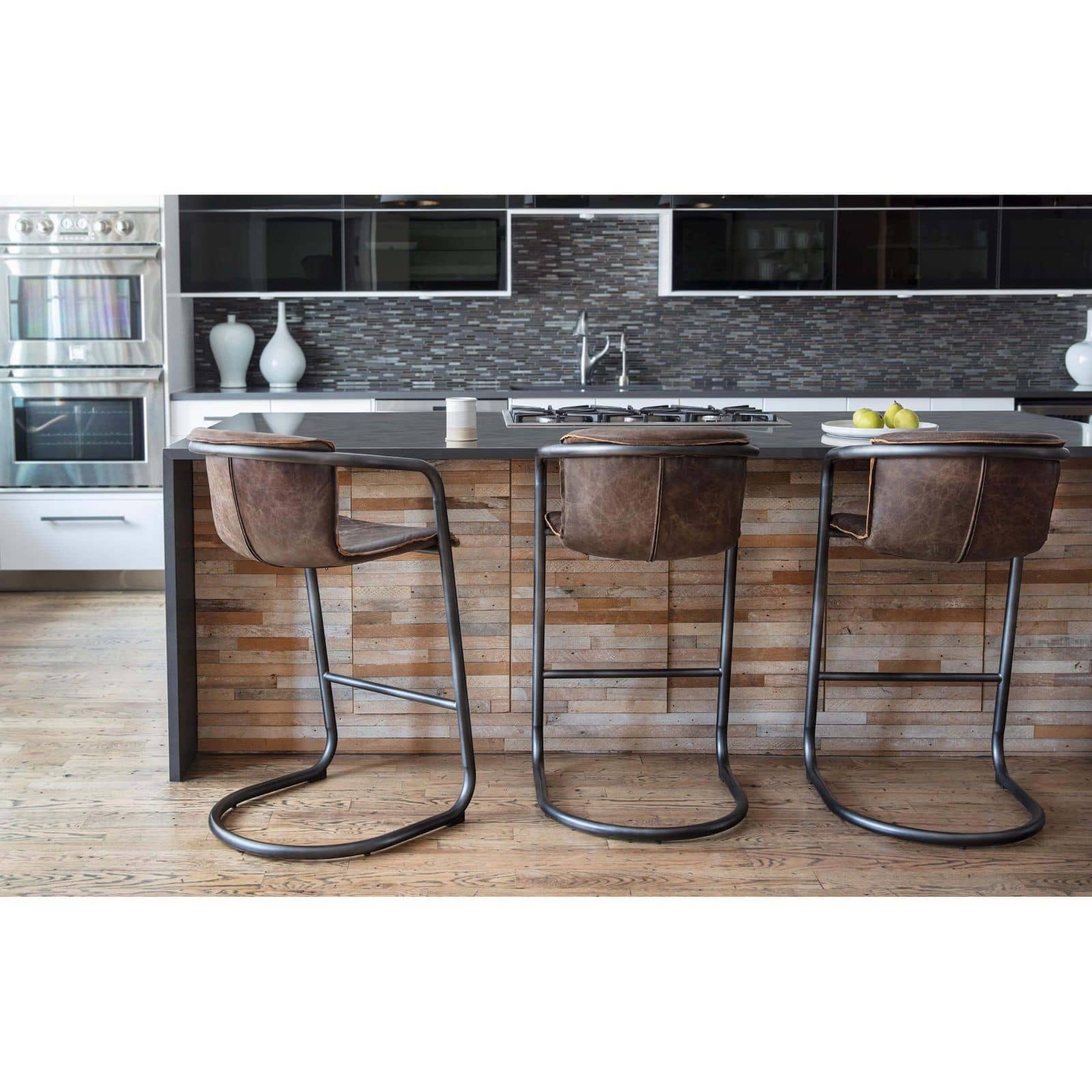 Axl Bar Stool Set Of 2 - Distressed Whiskey By Regina Andrew | Bar Stools | Modishstore