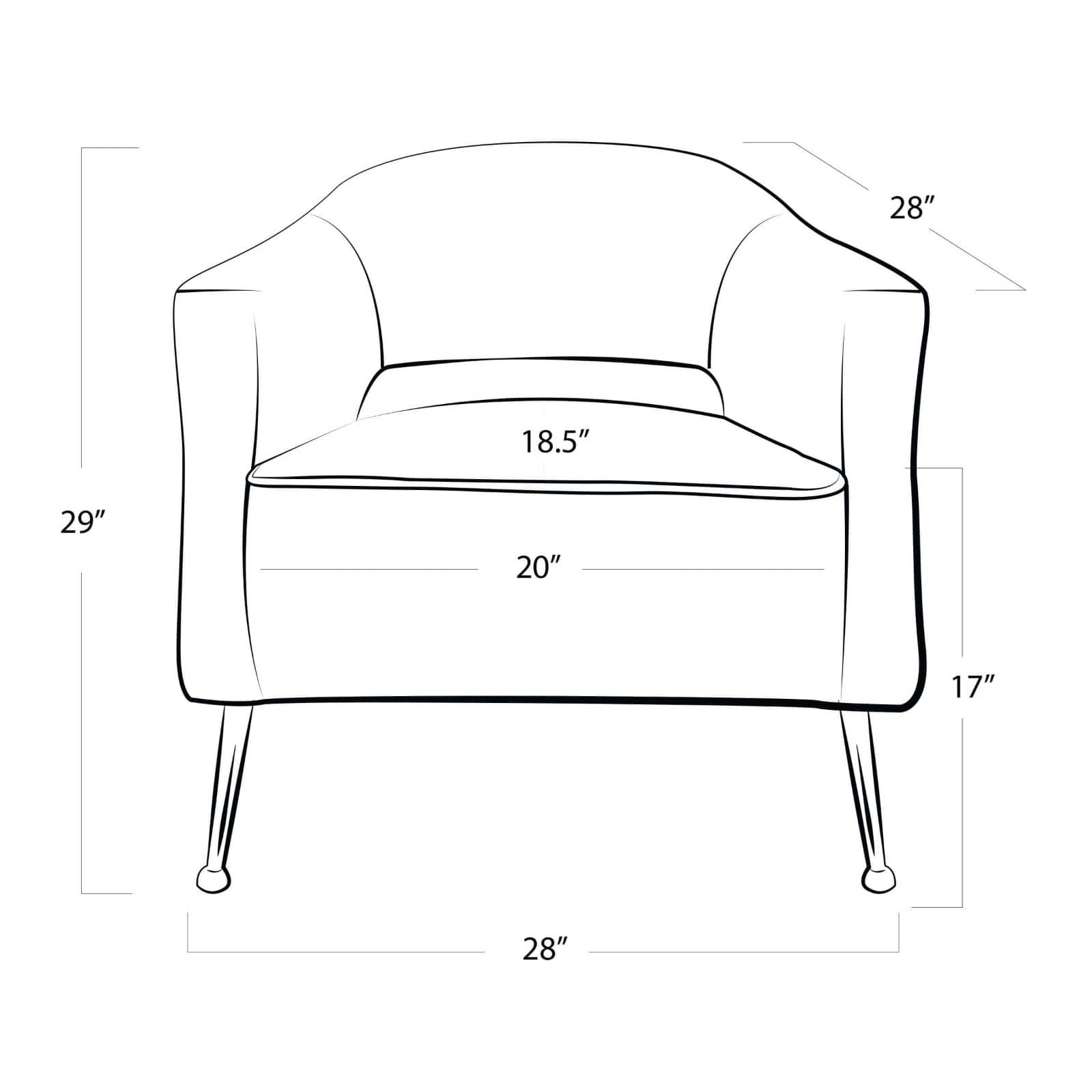 Mimi Linen Chair By Regina Andrew | Armchairs | Modishstore - 2