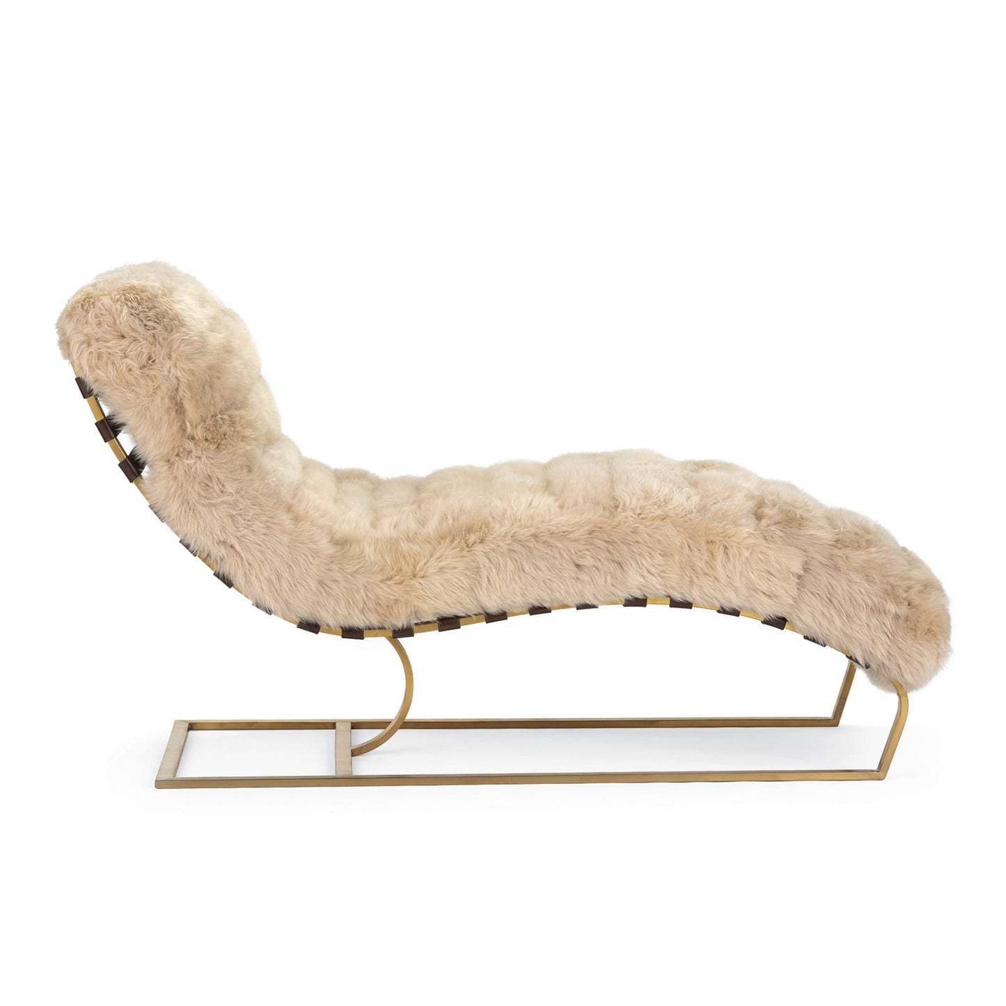 Siesta Chaise Lounge Longhair Sheepskin By Regina Andrew | Lounge Chairs | Modishstore - 3