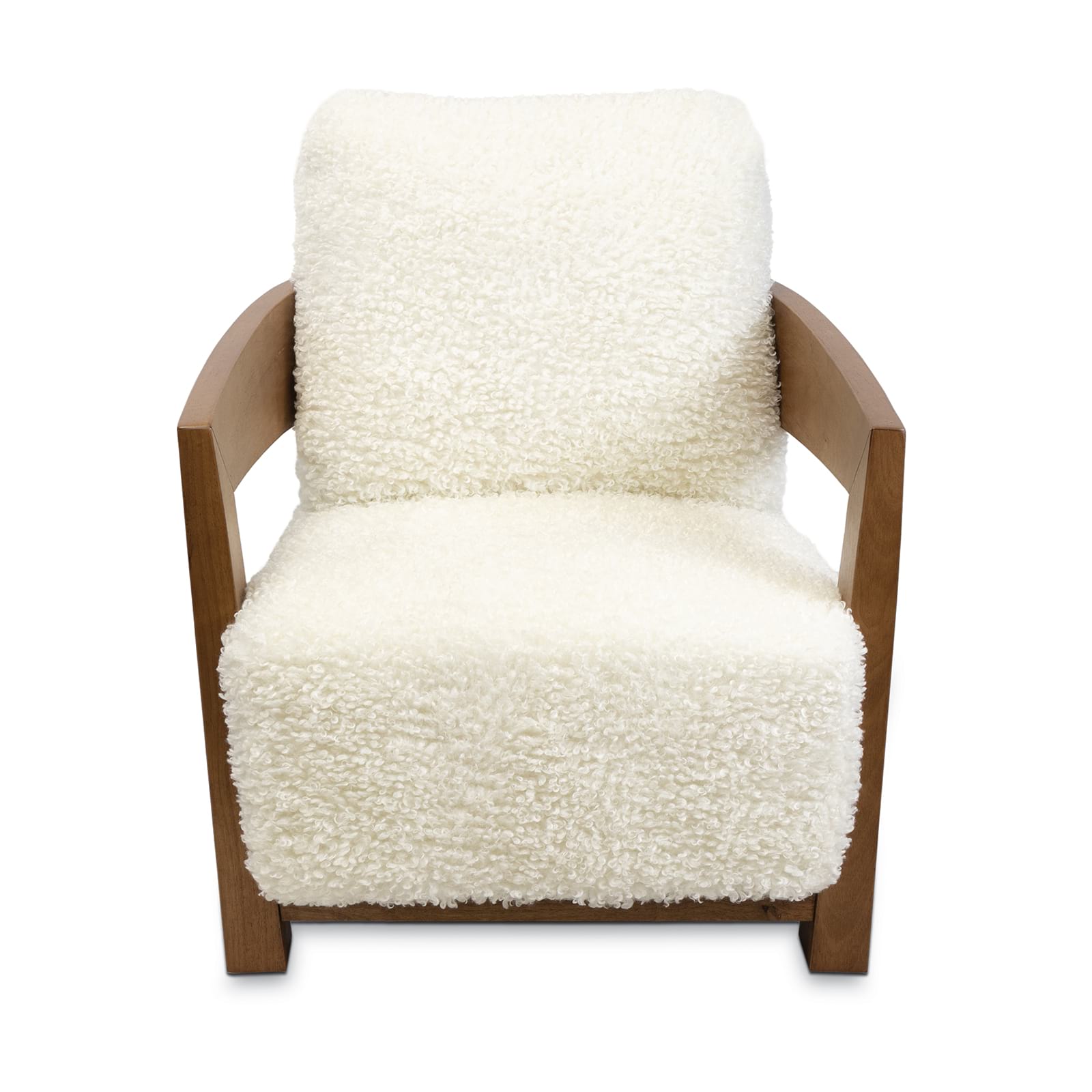Sherpa Chair Faux Longhair Shearling By Regina Andrew | Armchairs | Modishstore - 5