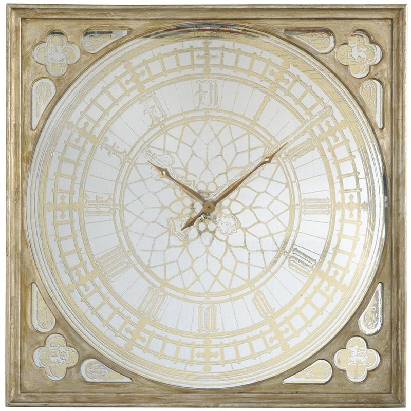 A&B Home Square Oversized Wall Clock | Clocks | Modishstore