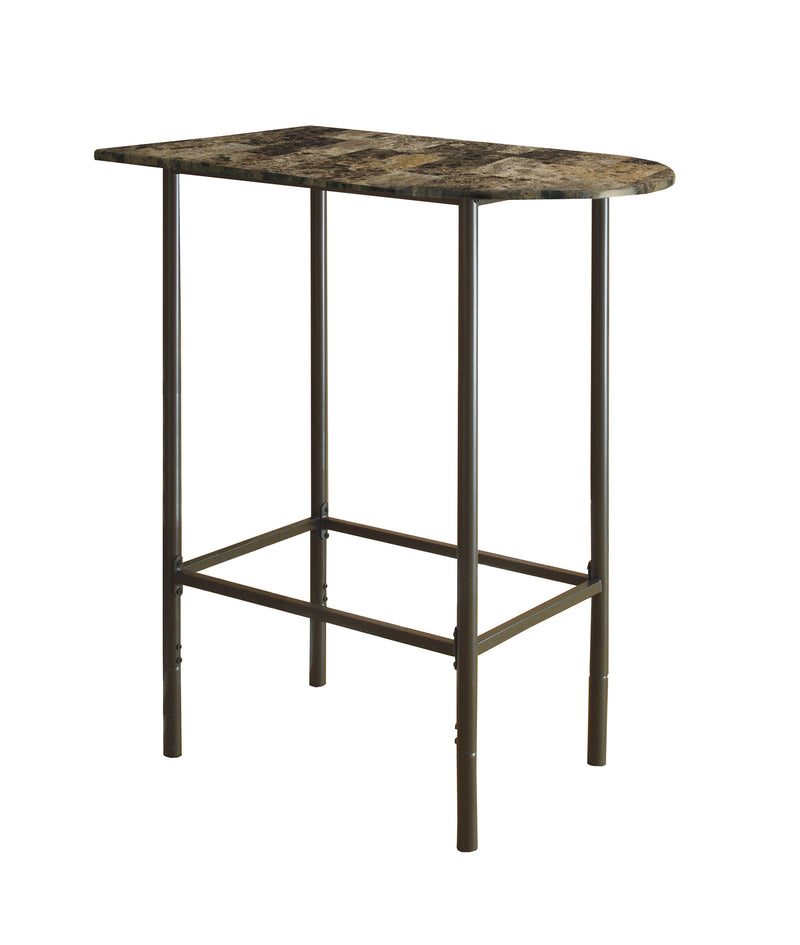 Cappuccino Mdf Metal Home Bar By Homeroots | Console Tables | Modishstore