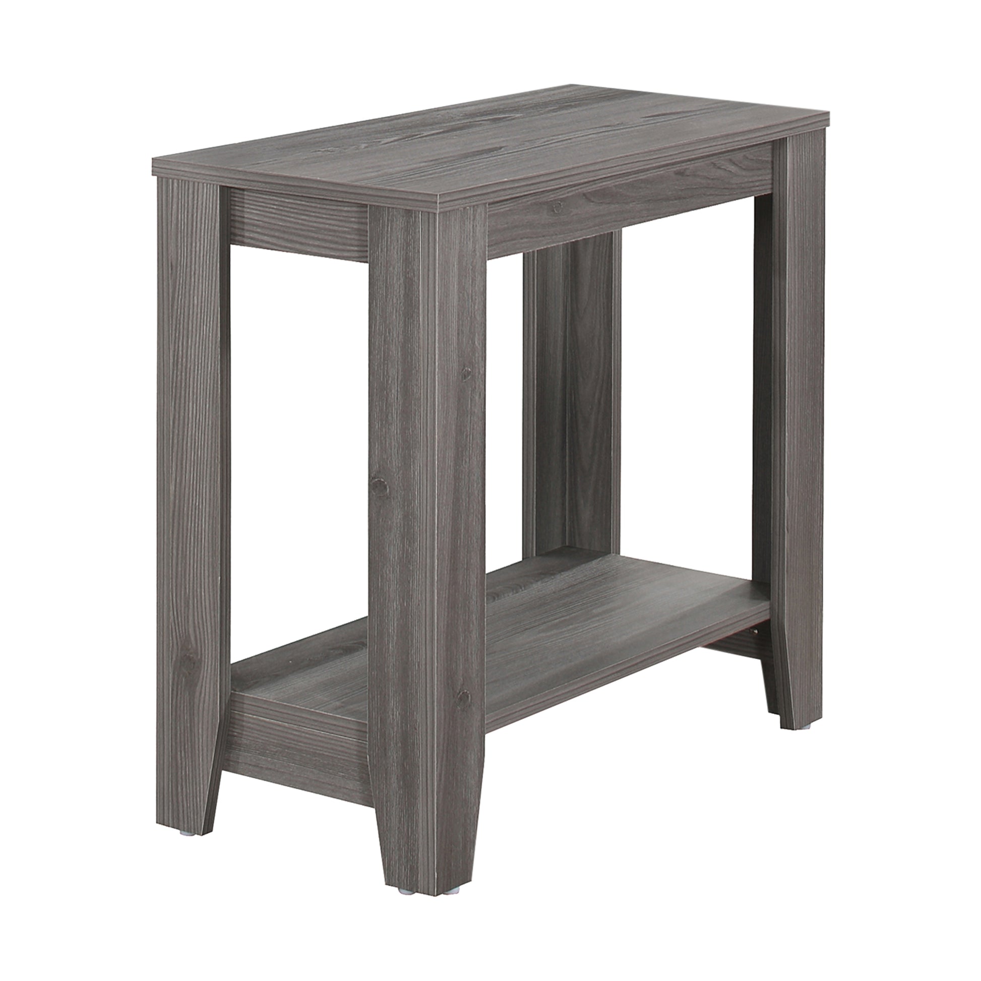 24" Gray Console Table With Storage By Homeroots | Console Tables | Modishstore - 2