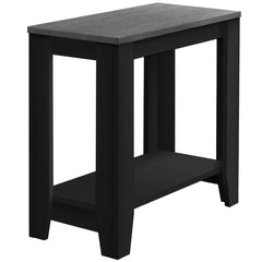 BlackGrey Particle Board Laminate Accent Table By Homeroots