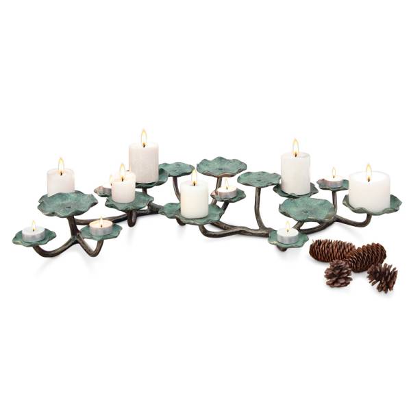 Blossom Pillar Candelabra By SPI Home 3 5in Height Modish Store   34028 