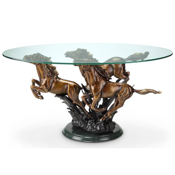 Galloping Horse Trio Coffee Tables By SPI Home | Coffee Tables | Modishstore-2