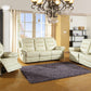Modern Beige Sofa Set With Console Loveseat By Homeroots | Loveseats | Modishstore