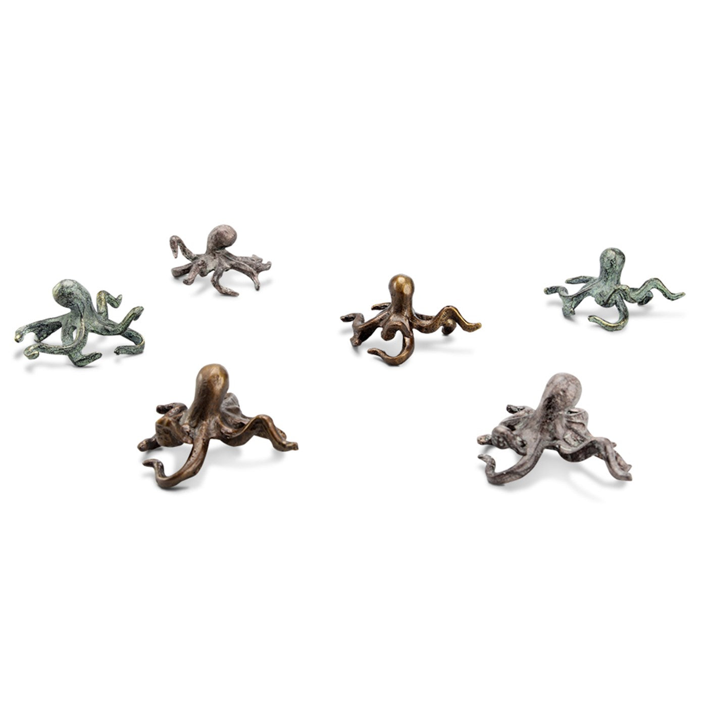 Octopus Minimals Set of 6 By SPI Home | Sculptures | Modishstore-2