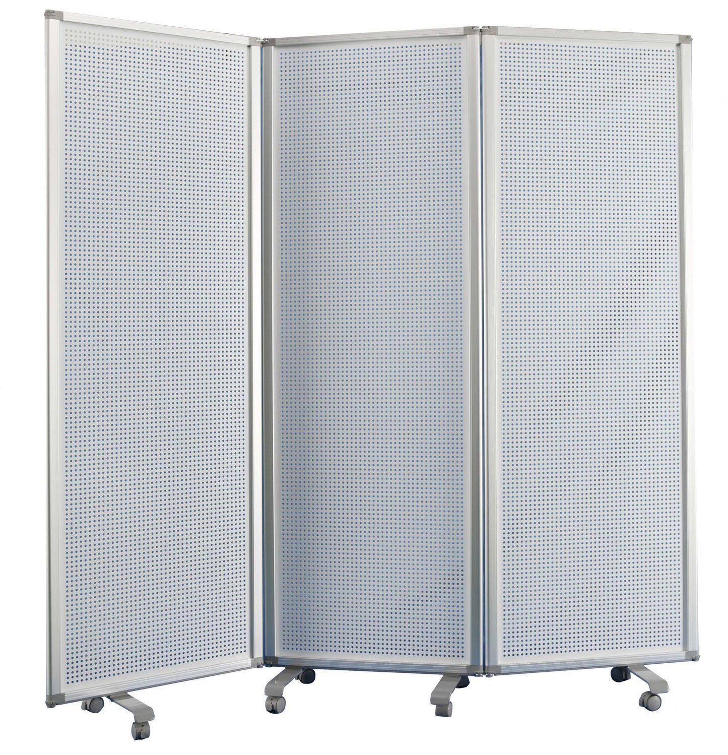 White Metal And Alloy - Screen By Homeroots | Room Dividers | Modishstore - 2