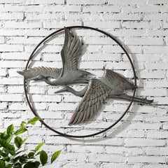 Herons in Flight Garden Wall Hanging By SPI Home