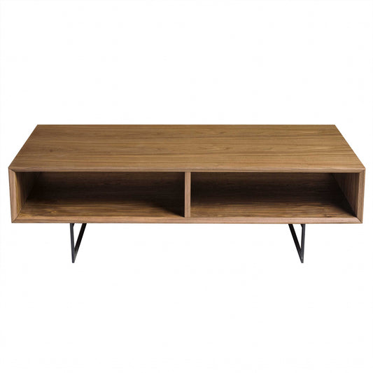 American Walnut Veneer Over MDF Coffee Table By Homeroots | Coffee Tables | Modishstore