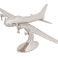 Alum Aeroplane By Homeroots | Sculptures | Modishstore - 4