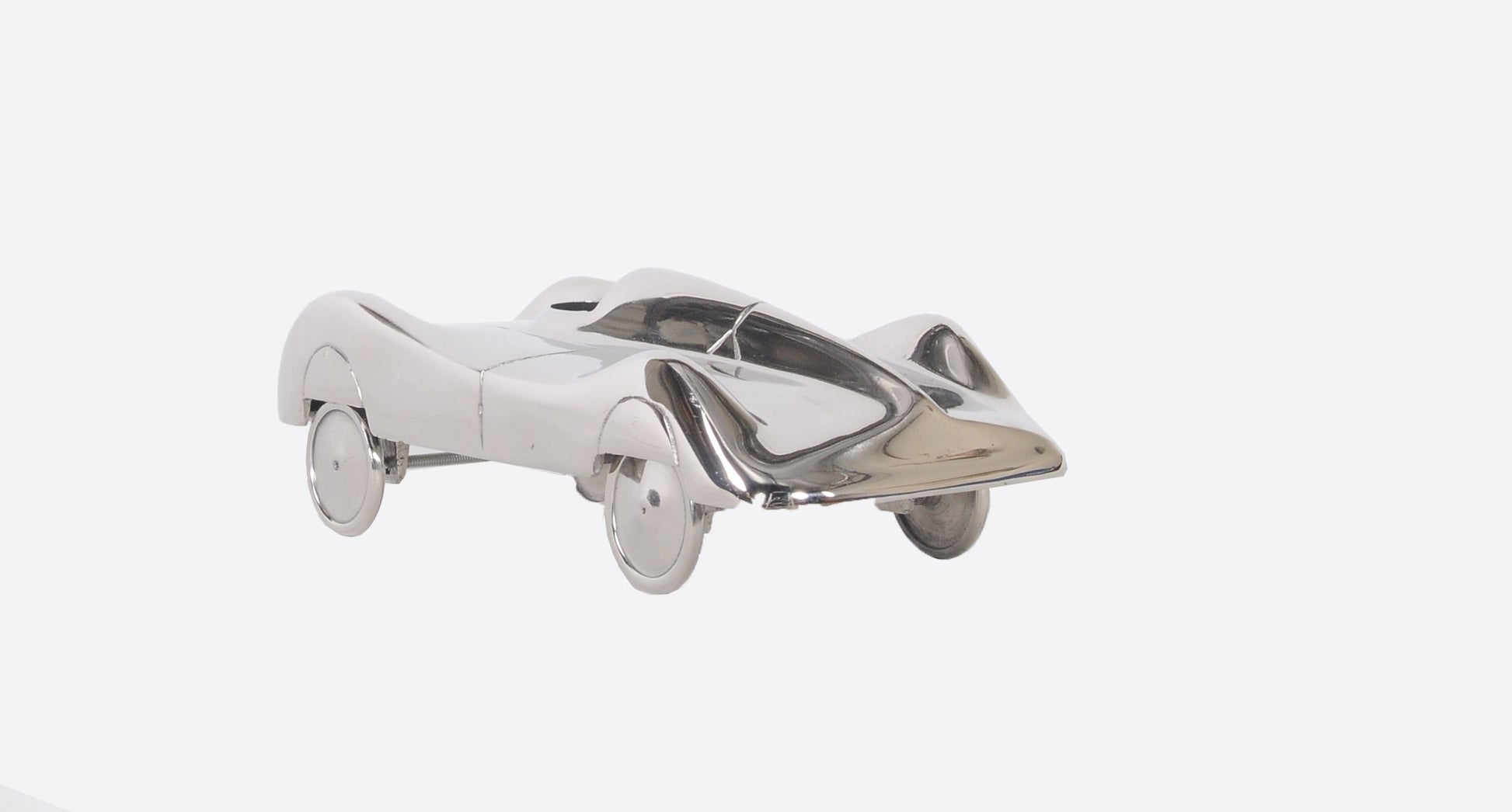 Aluminum Car By Homeroots | Sculptures | Modishstore - 3