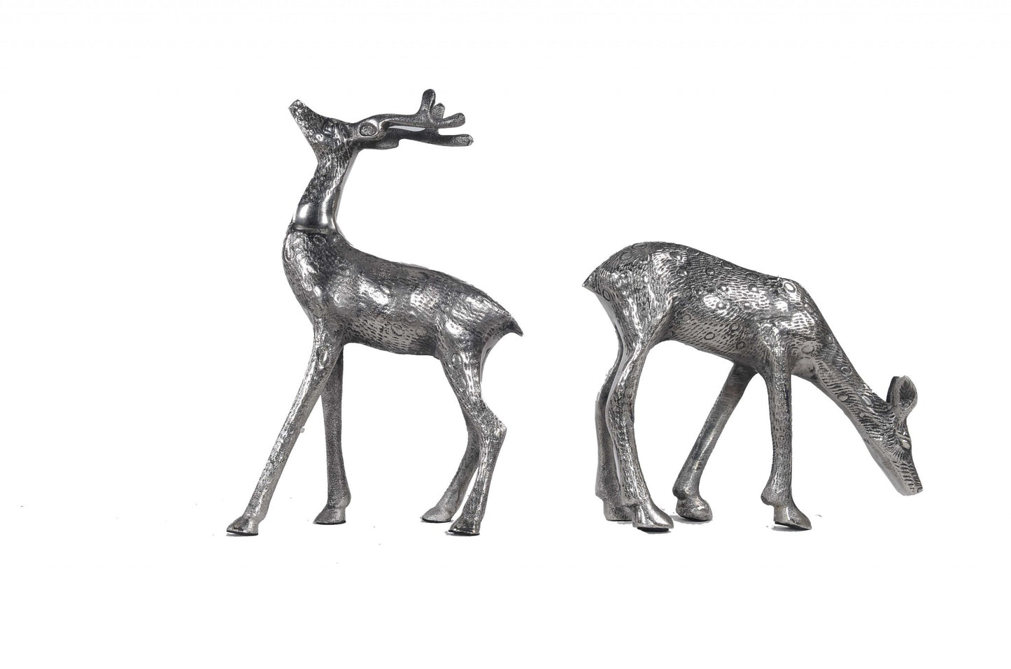 Stag and Doe Bookends or Sculptures By Homeroots | Animals & Pets | Modishstore - 2