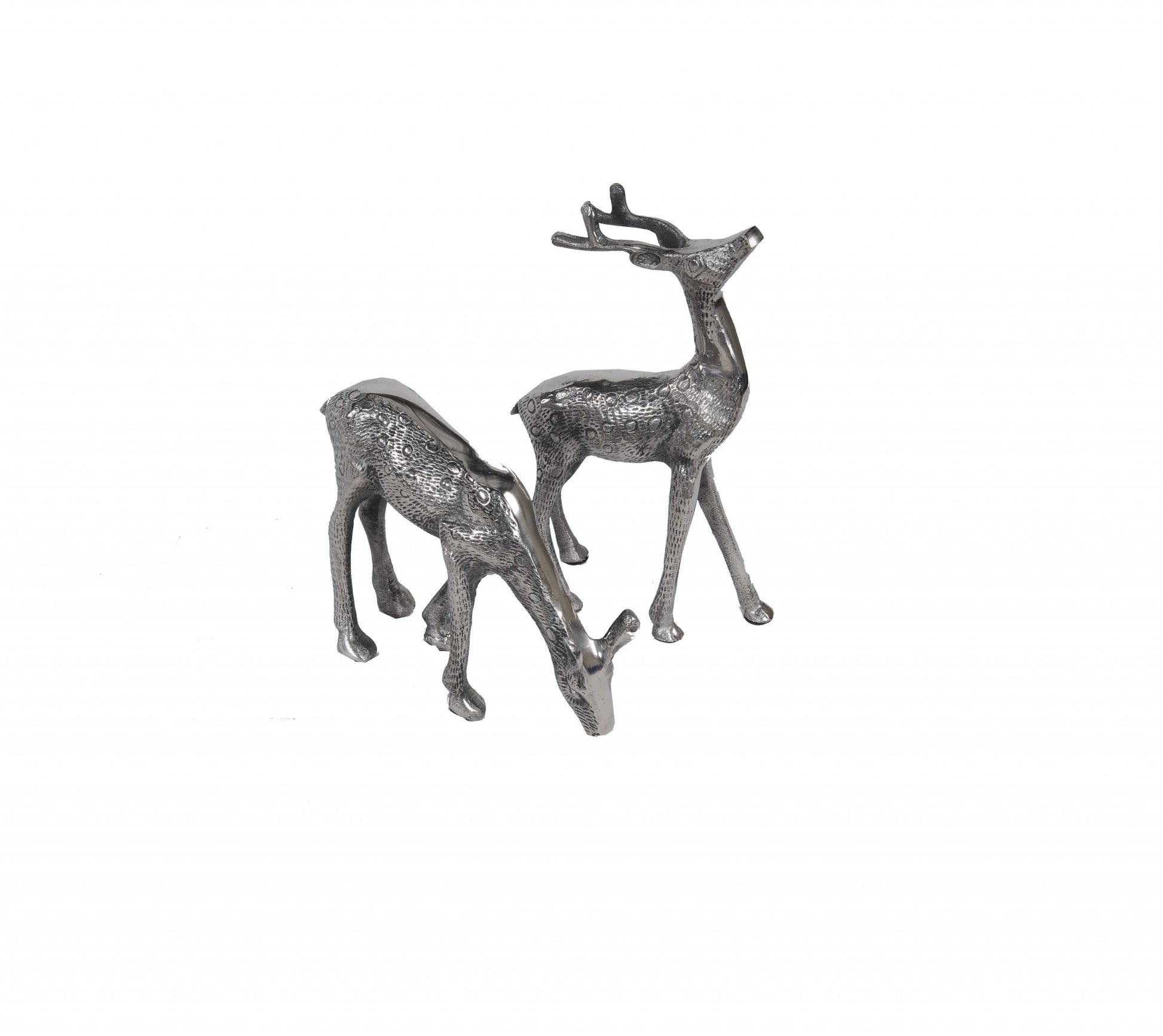 Stag and Doe Bookends or Sculptures By Homeroots | Animals & Pets | Modishstore - 3