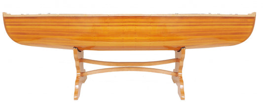 Authentic Real Wood Canoe Coffe Table By Homeroots | Coffee Tables | Modishstore