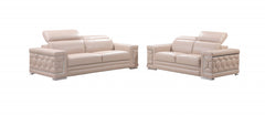 Beige Sofa Love By Homeroots - 366253