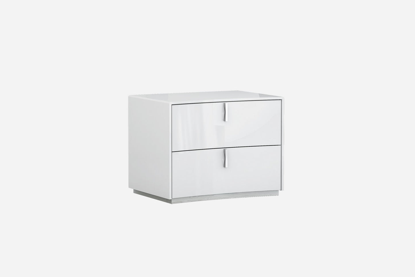 White Nightstand By Homeroots - 366257 | Nightstands | Modishstore