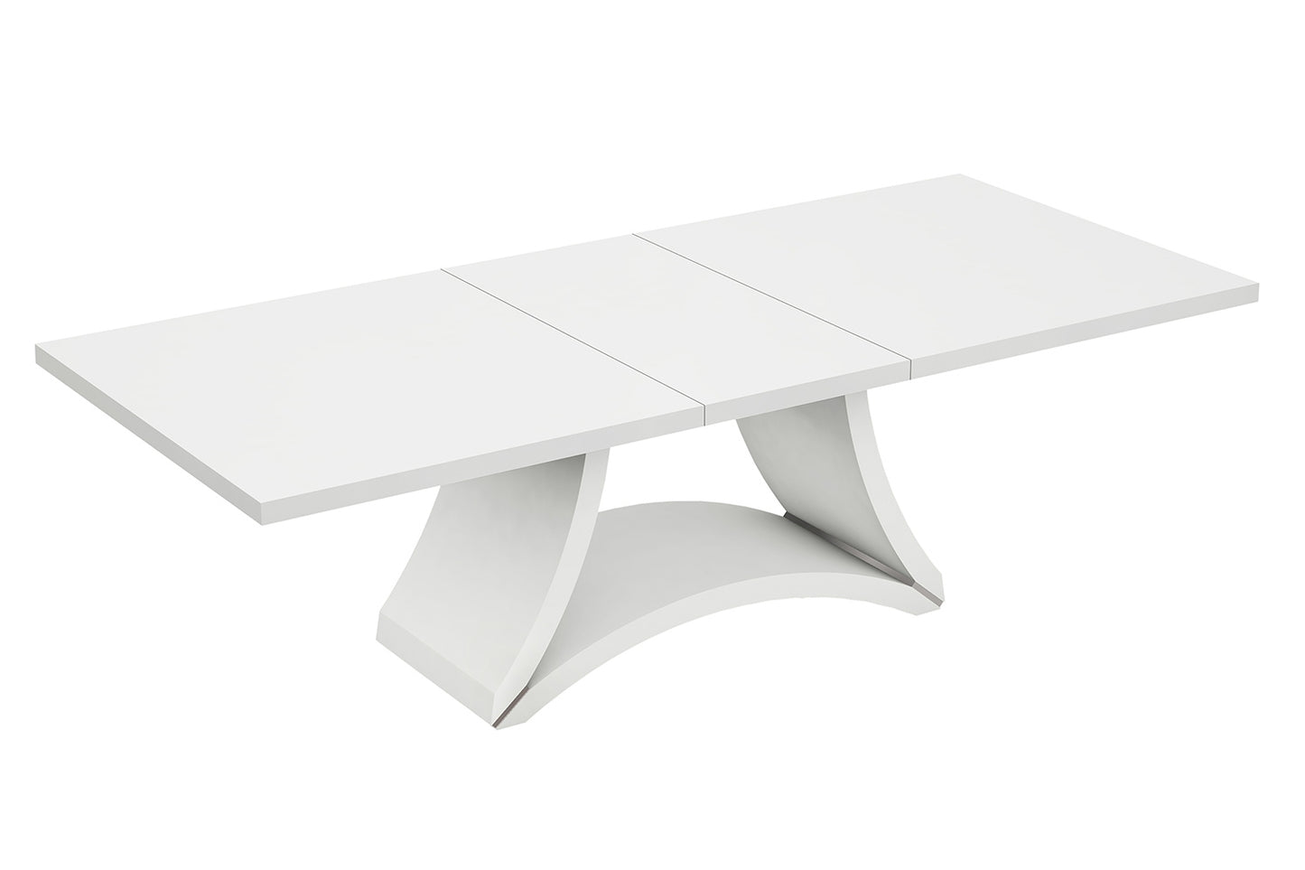 White Dining Table And Chair Set By Homeroots | Dining Tables | Modishstore - 3