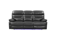 Gray Power Reclining Sofa By Homeroots - 366316