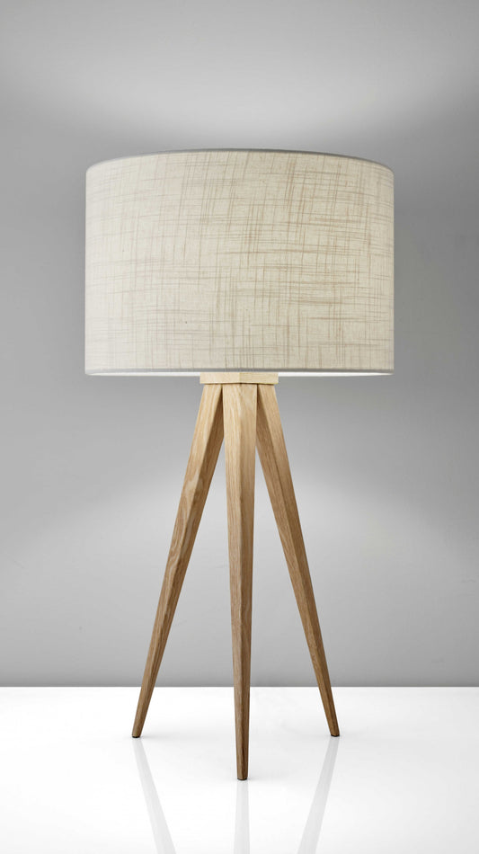 Treble Natural Wood Table Lamp By Homeroots