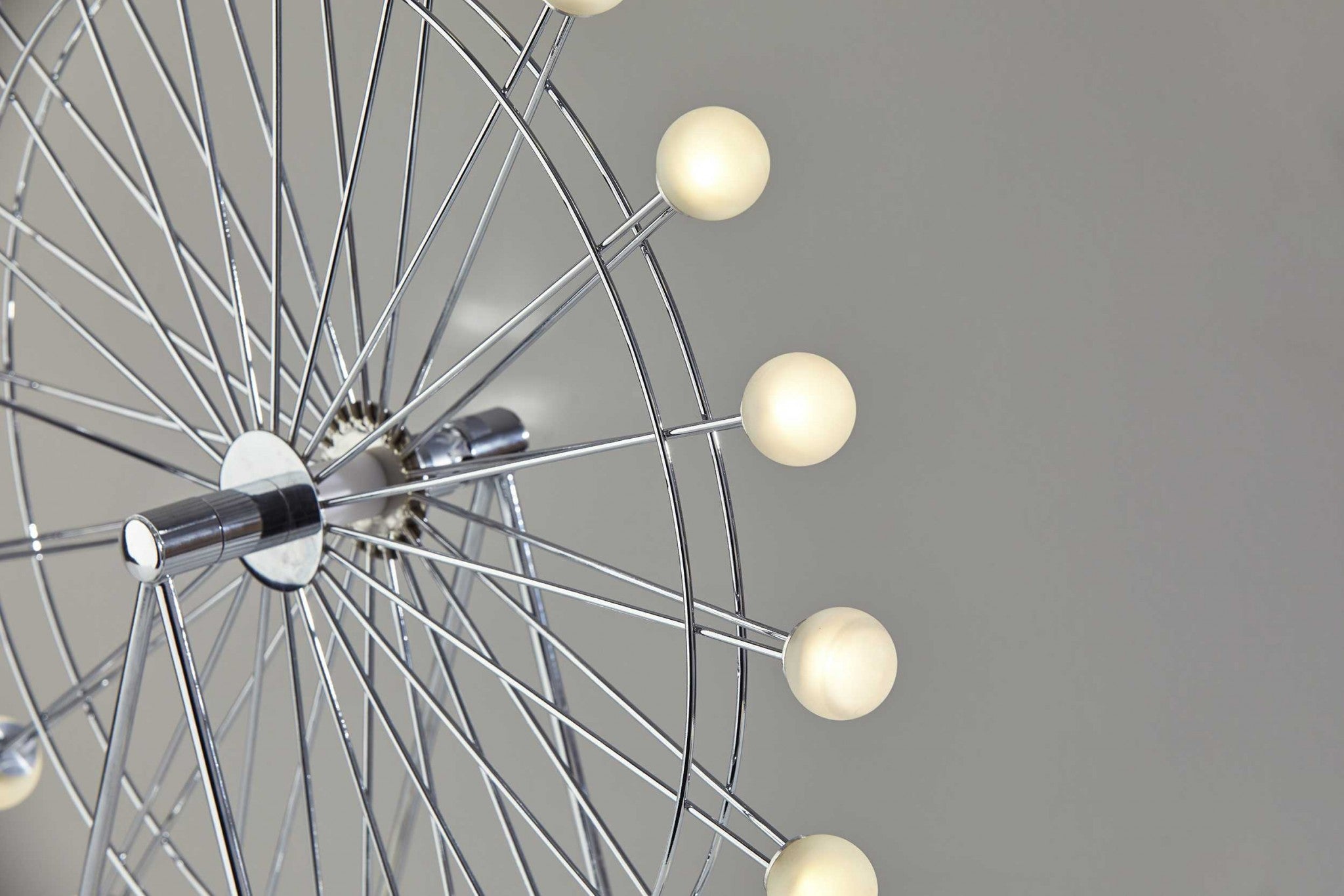 Chrome Ferris Wheel Table purchases Decor