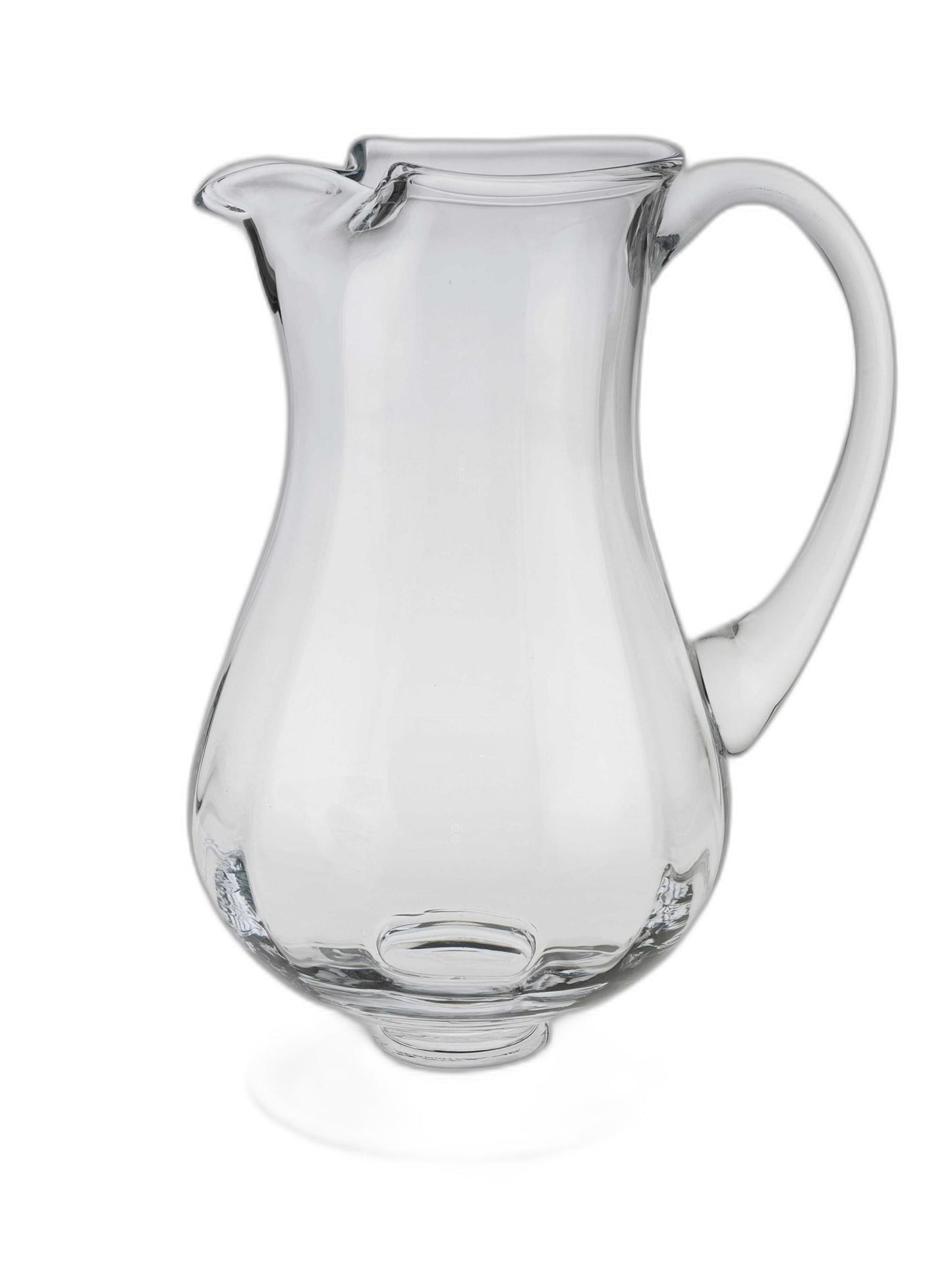 Mouth Blown Lead Free Crystal Pitcher 54 Oz By Homeroots | Bottles & Jugs | Modishstore - 3