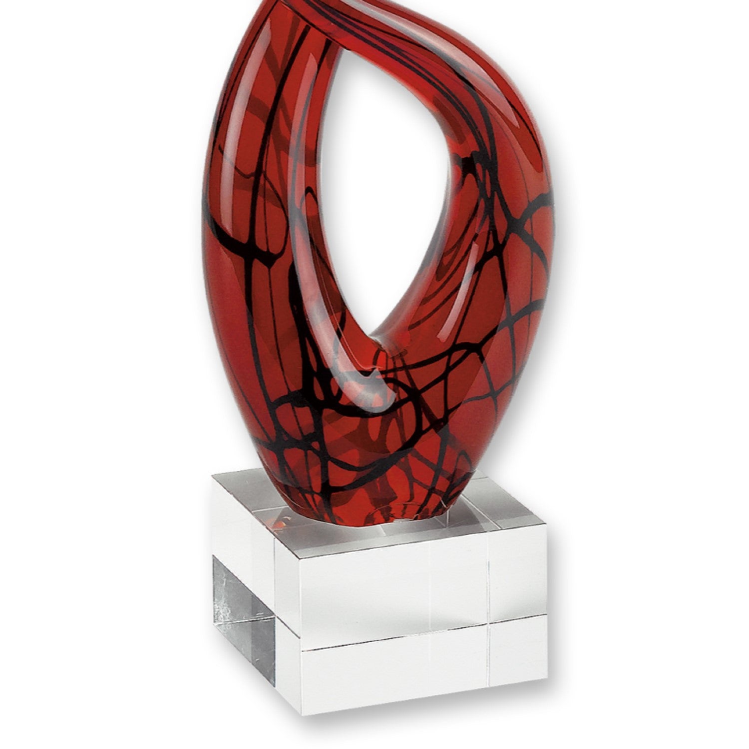 13 MultiColor Art Glass Centerpiece By Homeroots | Sculptures | Modishstore - 2