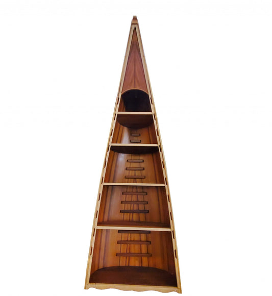 Red Cedar Canoe Book Shelf By Homeroots | Bookcases | Modishstore