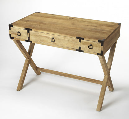 Natural Mango Writing Desk By Homeroots | Desks | Modishstore - 2