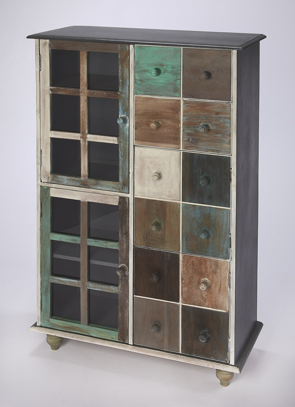 Boise Painted Accent Chest By Homeroots | Cabinets | Modishstore - 2