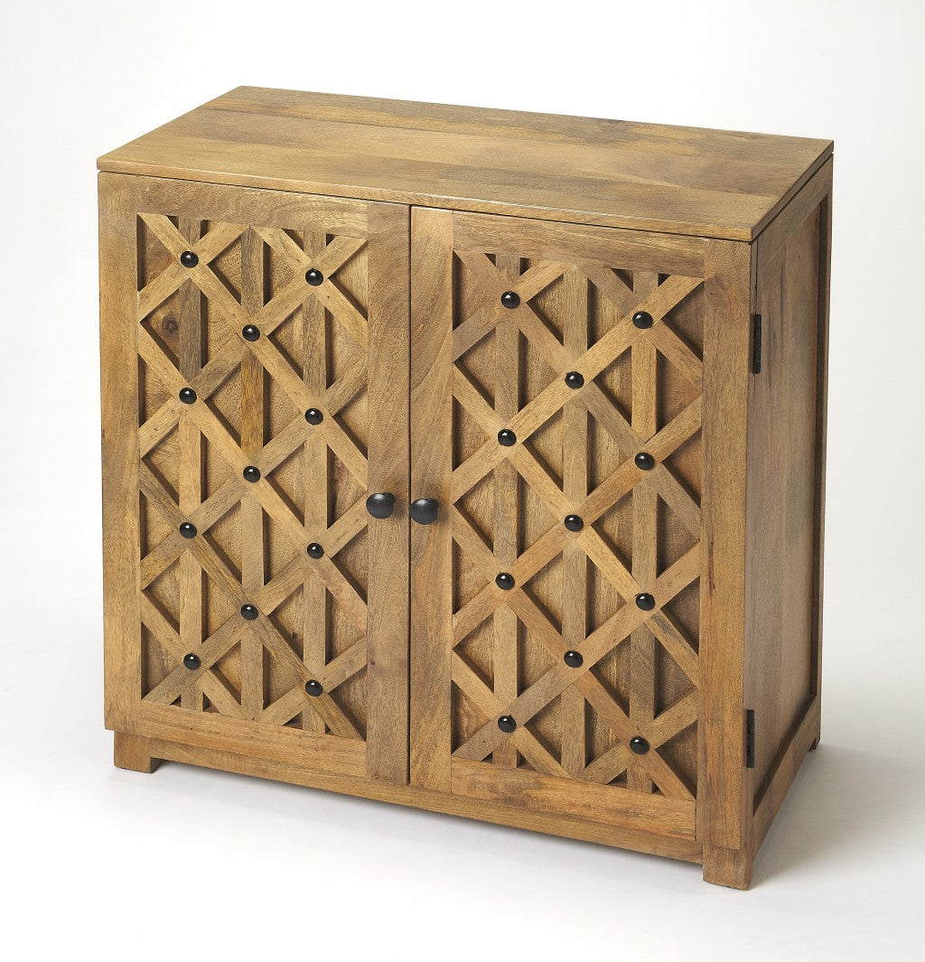 Corona Mango Wood Console Cabinet By Homeroots | Cabinets | Modishstore