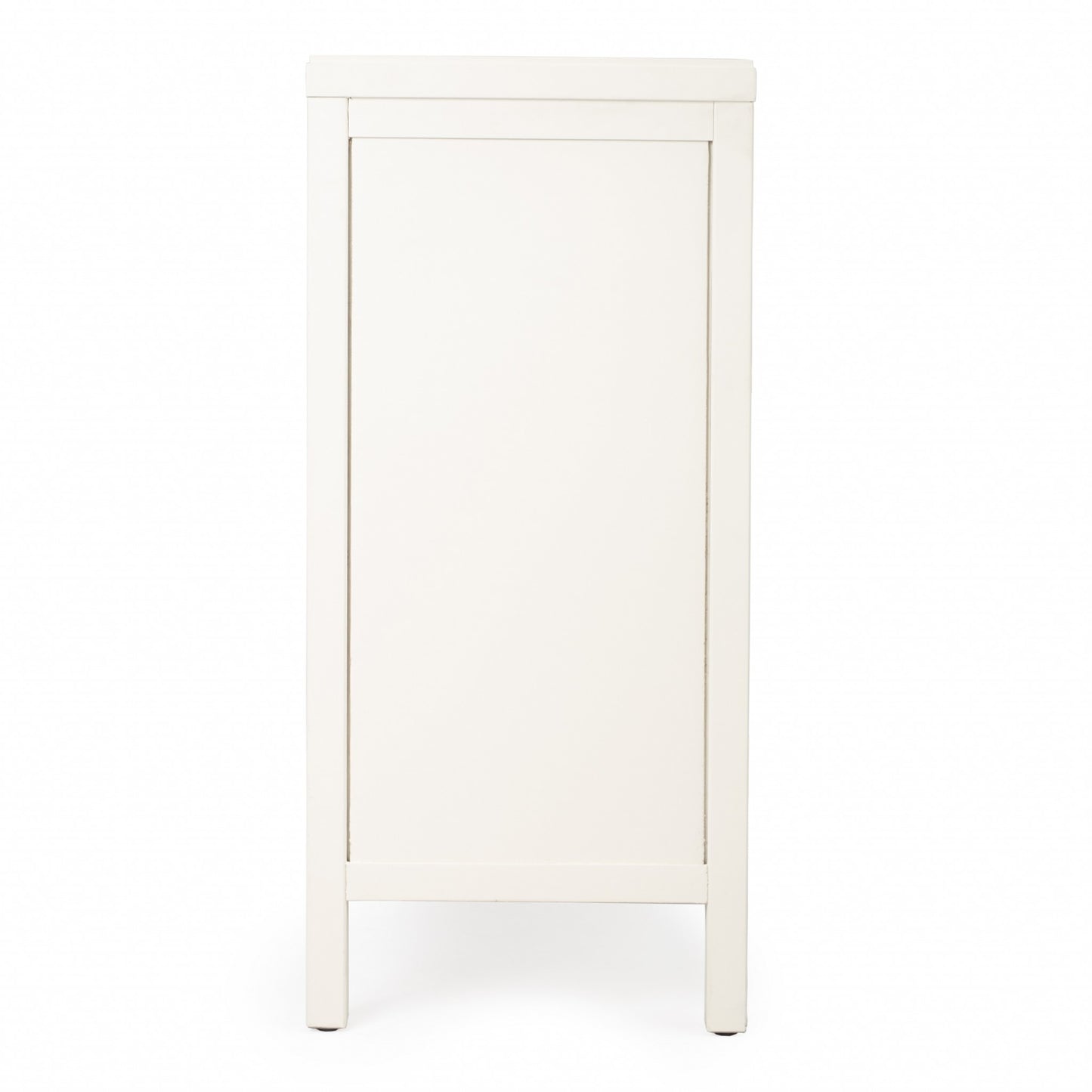 Imperial White Console Cabinet By Homeroots | Cabinets | Modishstore - 4
