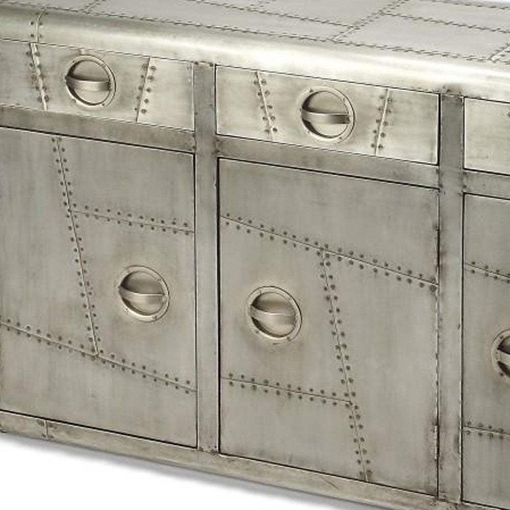 Yeager Aviator Console Cabinet By Homeroots | Cabinets | Modishstore - 2