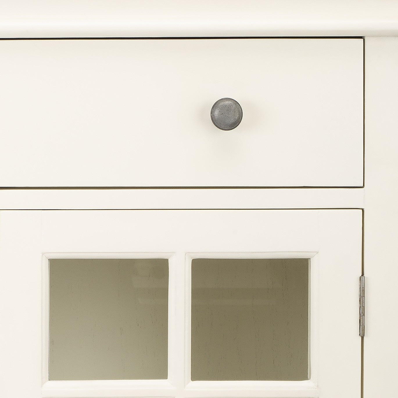 Stylish White Chest By Homeroots | Cabinets | Modishstore - 6