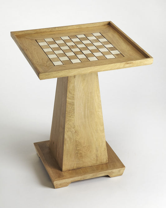 Updated Natural Wood Game Table By Homeroots
