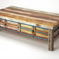 Rustic Painted Coffee Table By Homeroots