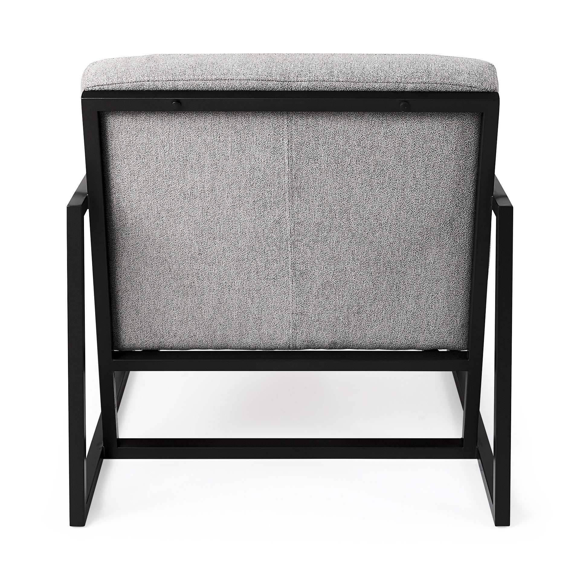 Geo Modern Gray and Black Accent or Side Chair By Homeroots | Side Chairs | Modishstore - 5