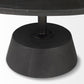 Black Wooden Pedestal Base Coffee Table By Homeroots