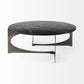 Contemporary Black Marble Coffee Table By Homeroots