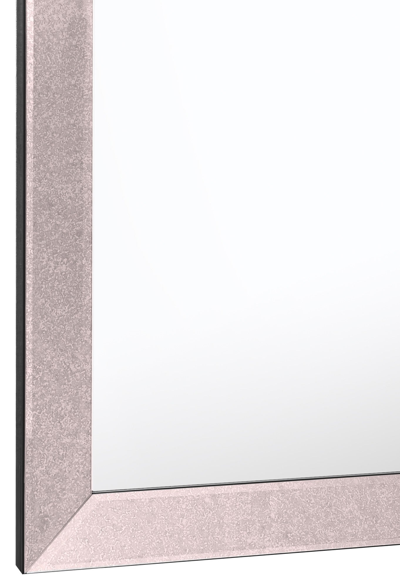 Grey Square Glass Mirror By Homeroots | Mirrors | Modishstore - 5