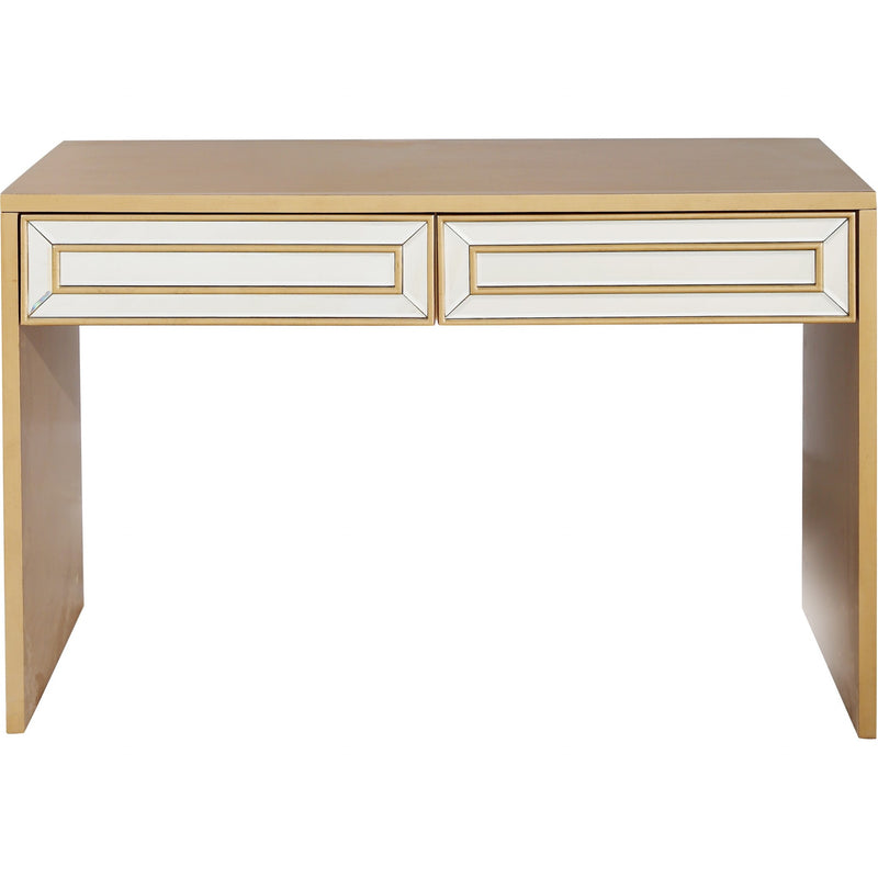 Antiqued Gold Finish Console Table By Homeroots - 396840 | Console Tables | Modishstore