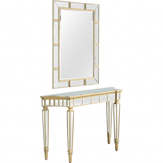 Svelte Mirror and Console Table By Homeroots