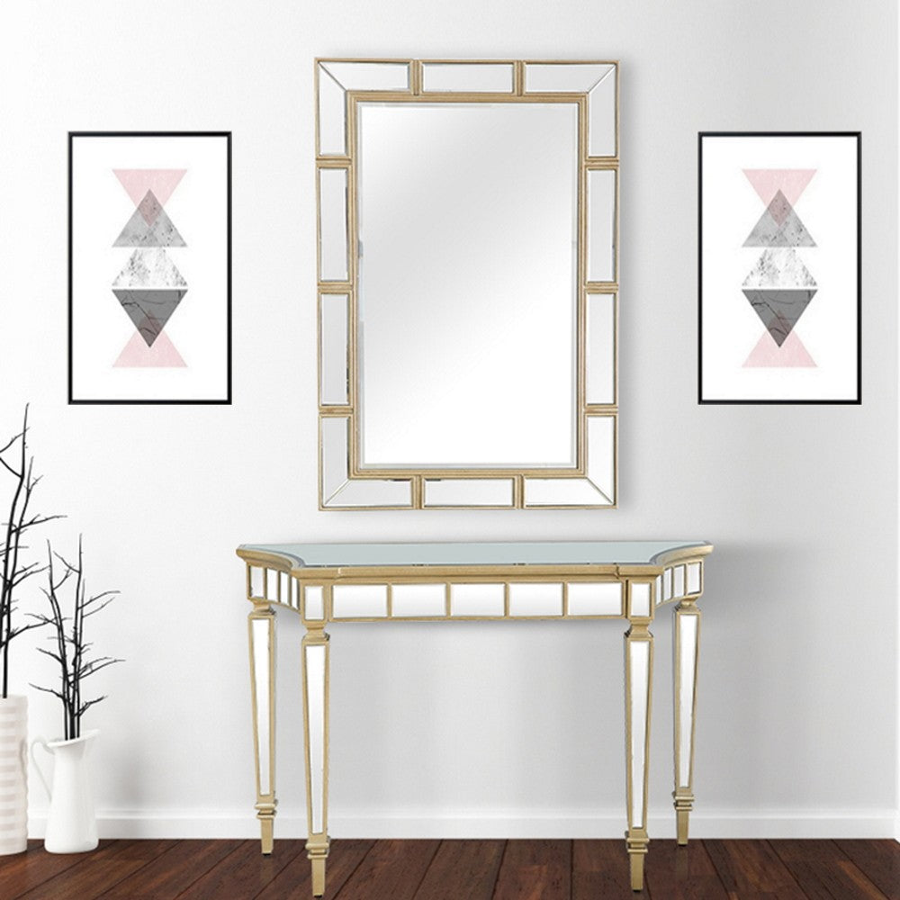 Svelte Mirror and Console Table By Homeroots | Console Tables | Modishstore - 2