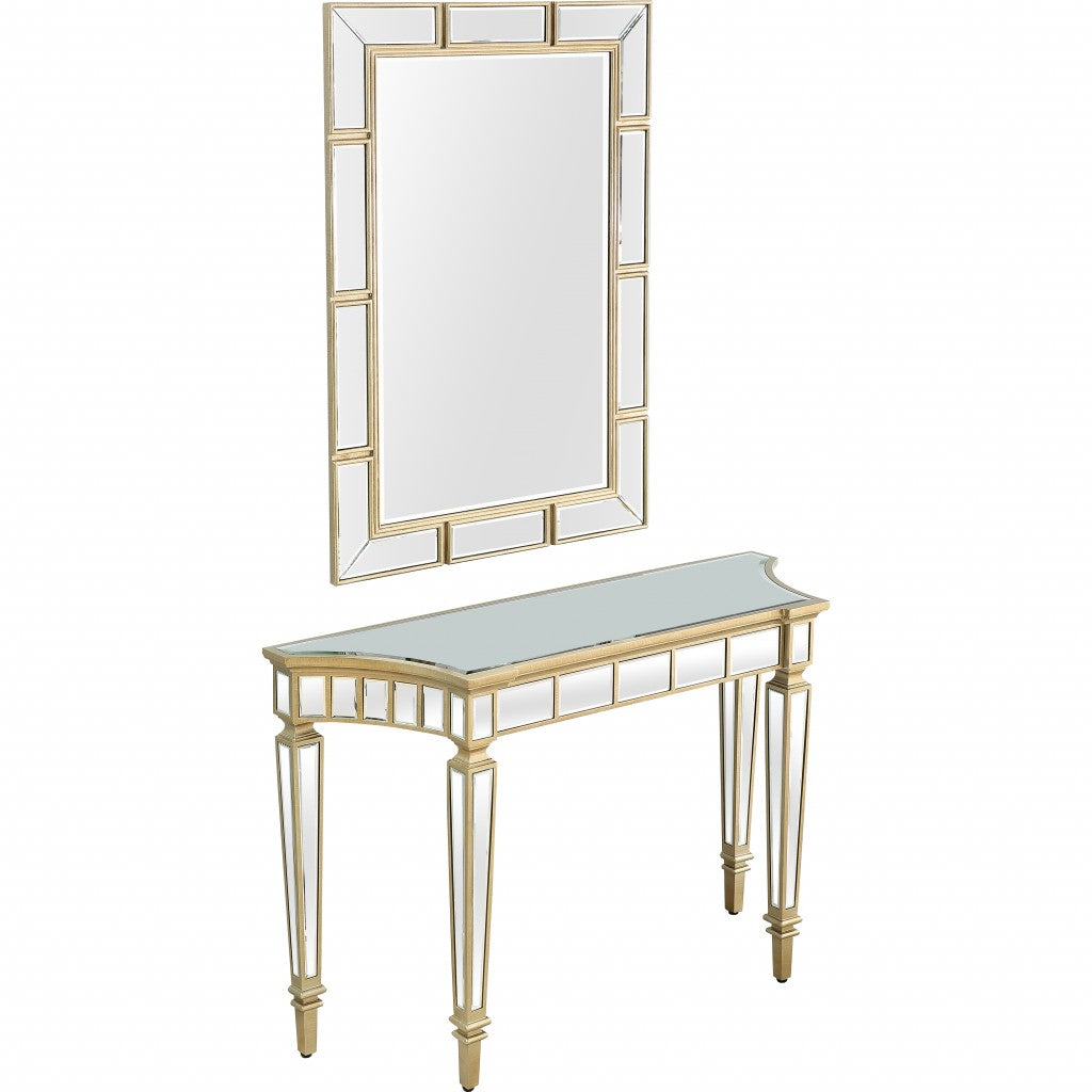 Svelte Mirror and Console Table By Homeroots | Console Tables | Modishstore - 6