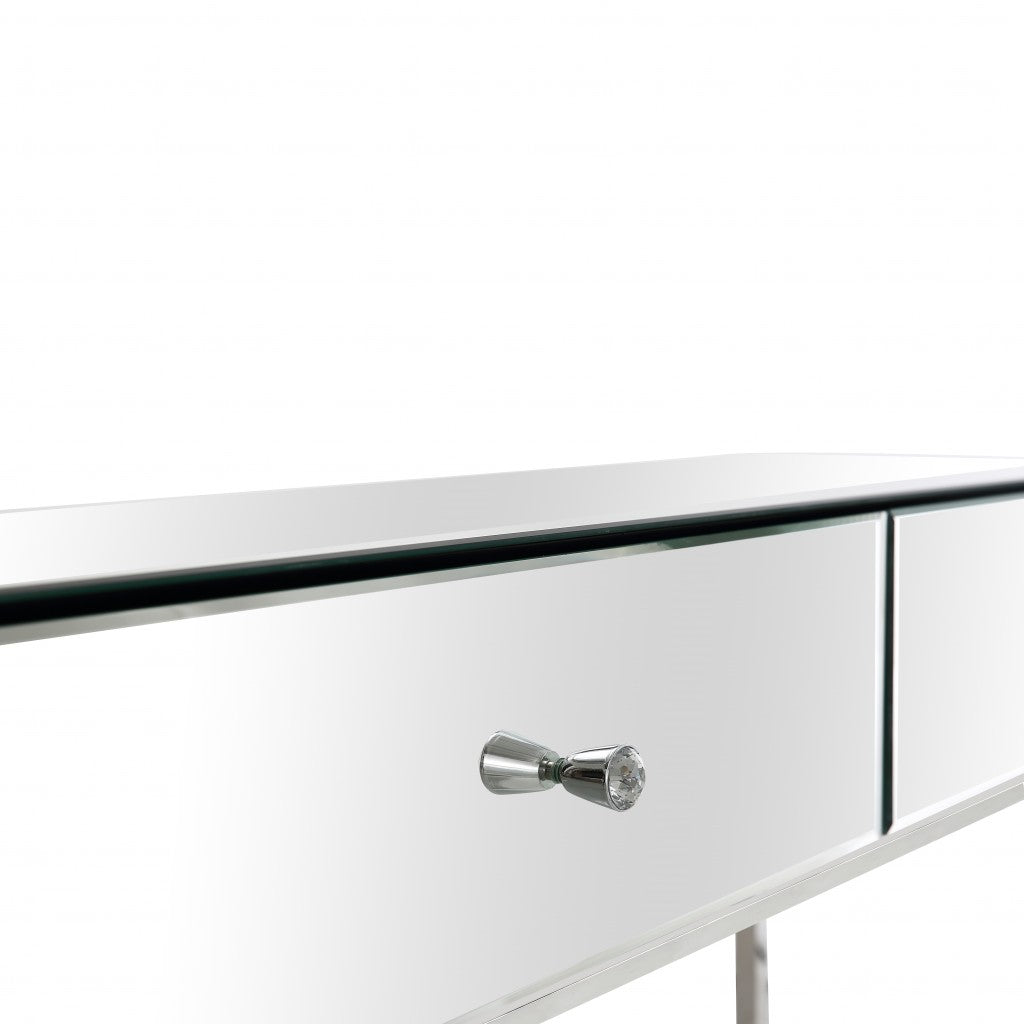 Silver Chic Console Table By Homeroots | Console Tables | Modishstore - 8