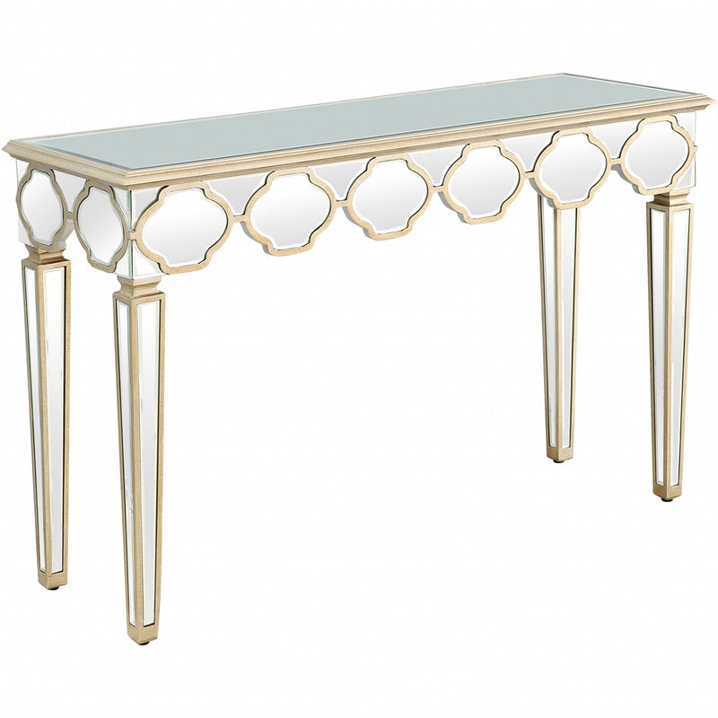 Scalloped Edge Console Table By Homeroots | Console Tables | Modishstore